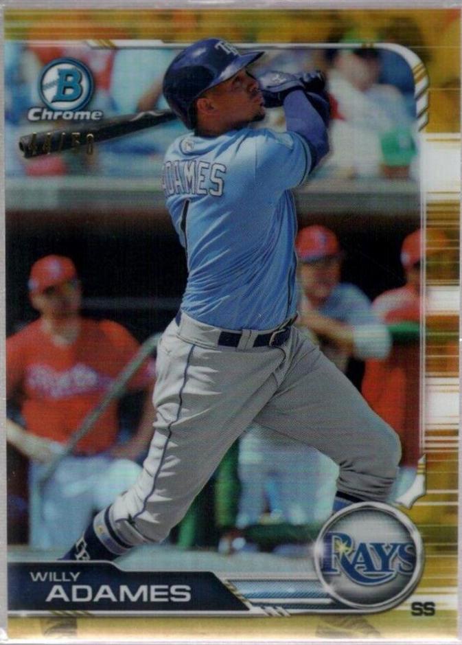 Willy Adames [Gold Refractor] #79