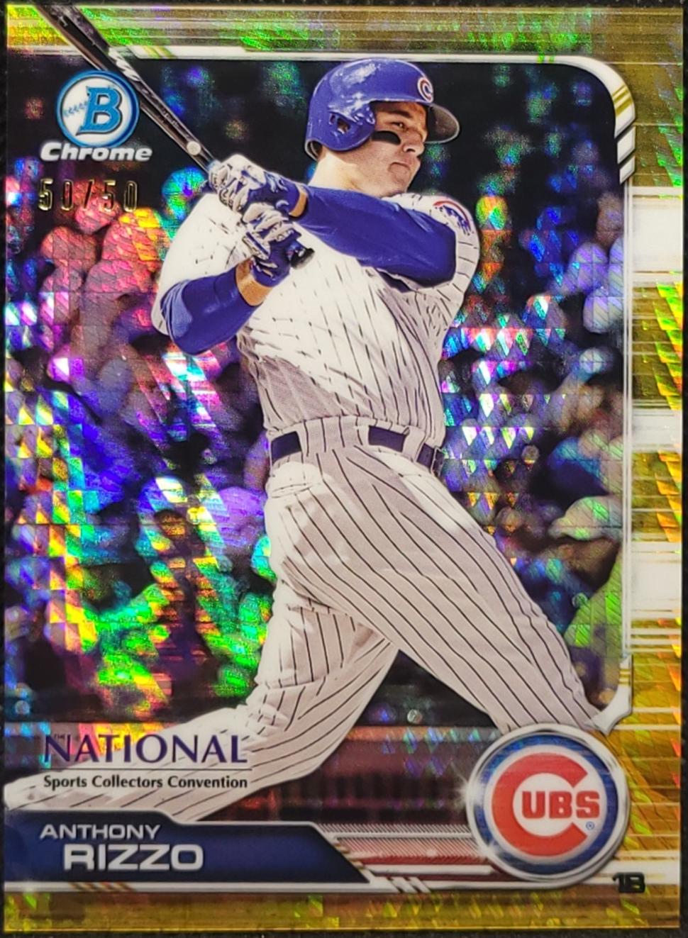 Anthony Rizzo [Gold Refractor] #BNR-AR