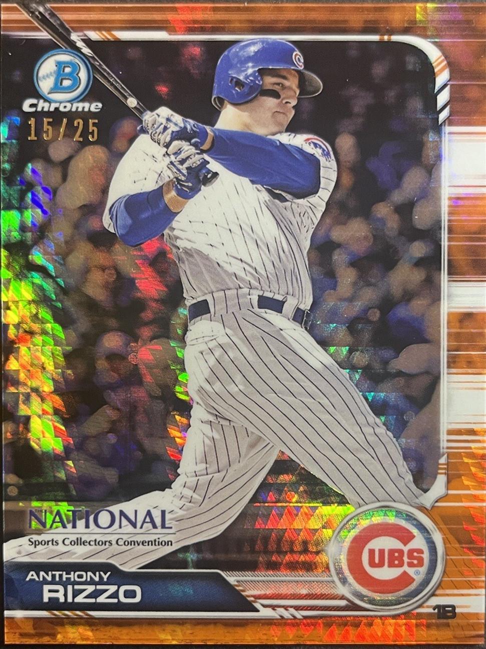 Anthony Rizzo [Orange Refractor] #BNR-AR