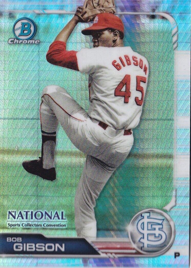Bob Gibson [Orange Refractor] #BNR-BG