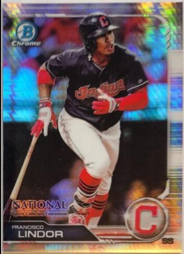 Francisco Lindor [Orange Refractor] #BNR-FL