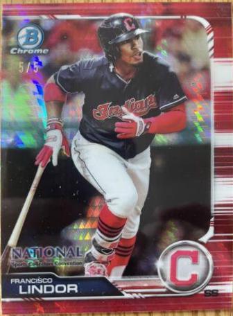 Francisco Lindor [Red Refractor] #BNR-FL