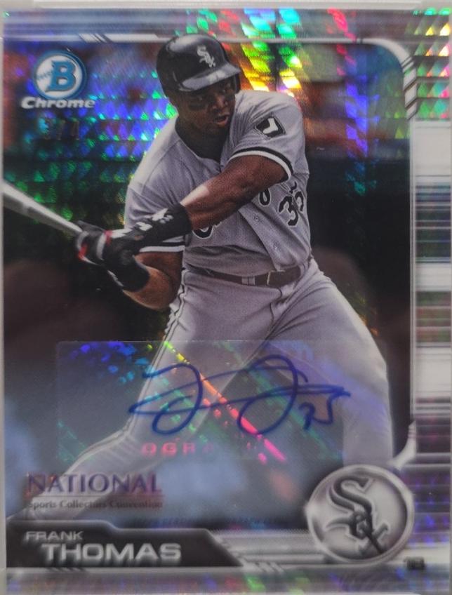Frank Thomas [Autograph] #BNR-FT