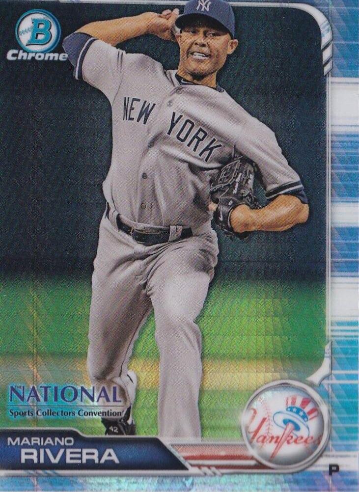 Mariano Rivera [Orange Refractor] #BNR-MR