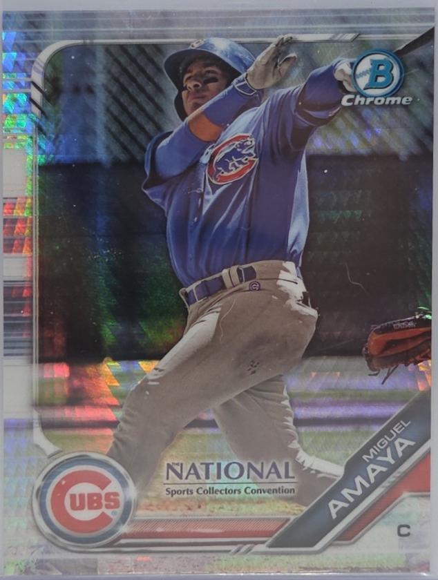 Miguel Amaya [Orange Refractor] #BNR-MA