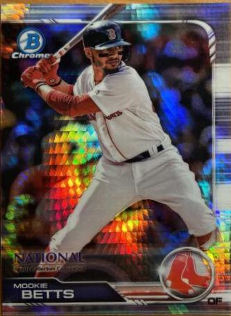 Mookie Betts [Orange Refractor] #BNR-MB