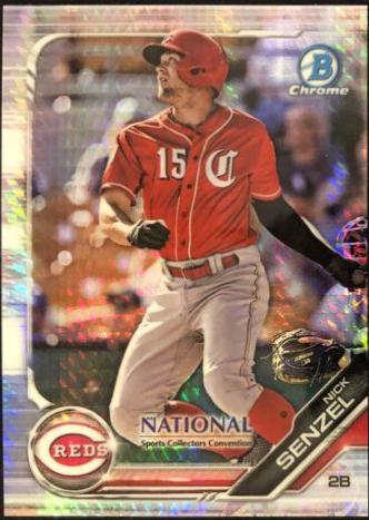 Nick Senzel [Orange Refractor] #BNR-NS