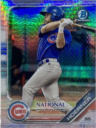 Nico Hoerner [Orange Refractor] #BNR-NH