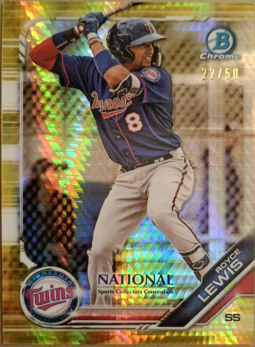 Royce Lewis [Gold Refractor] #BNR-RL
