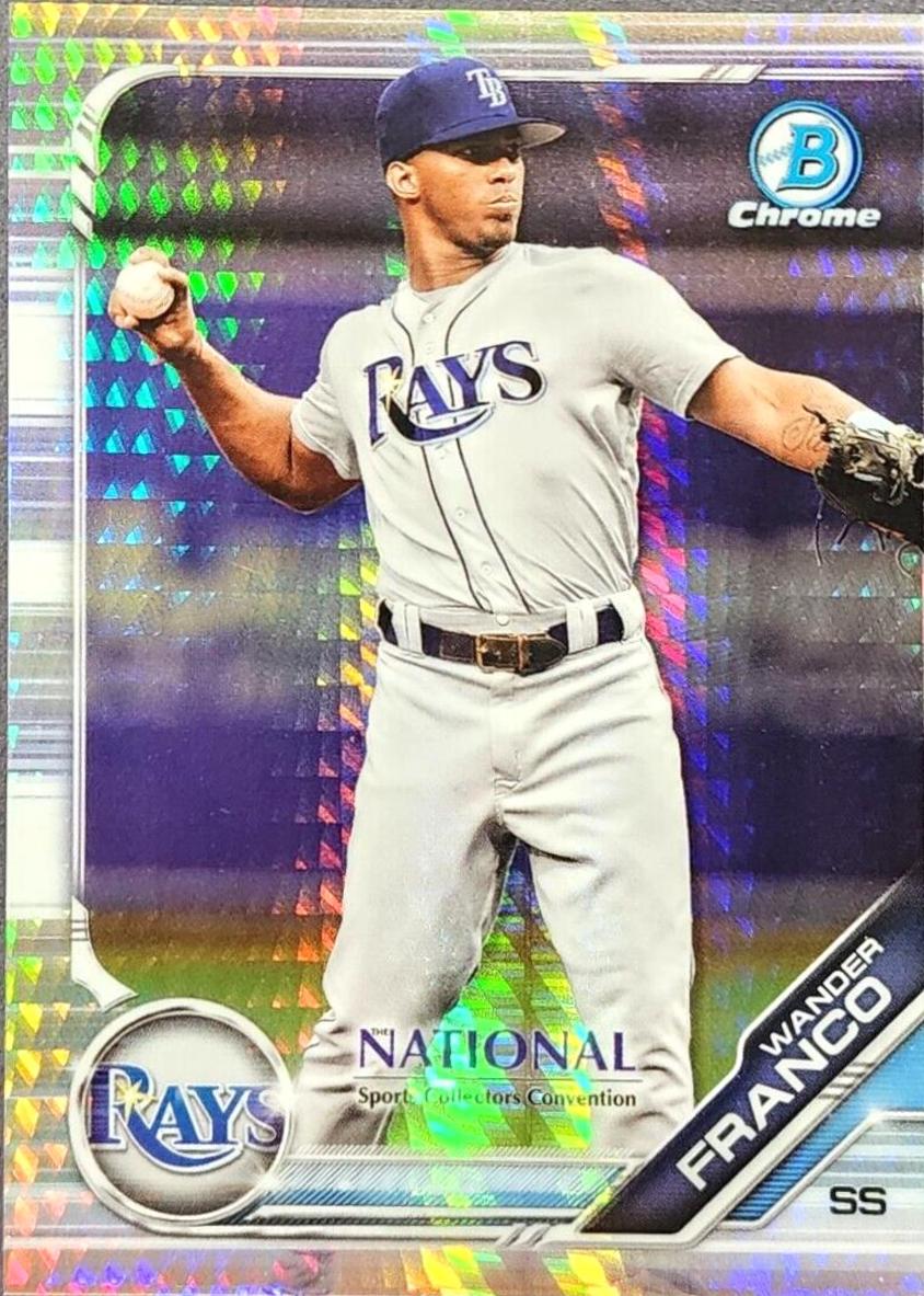 Wander Franco [Orange Refractor] #BNR-WF