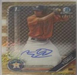 Abraham Toro [Gold Refractor] #CPA-AT