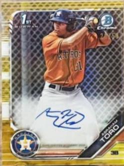 Abraham Toro [Gold Shimmer] #CPA-AT