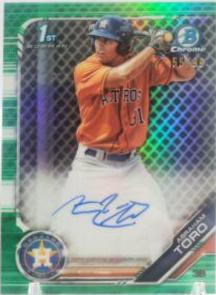 Abraham Toro [Green Refractor] #CPA-AT