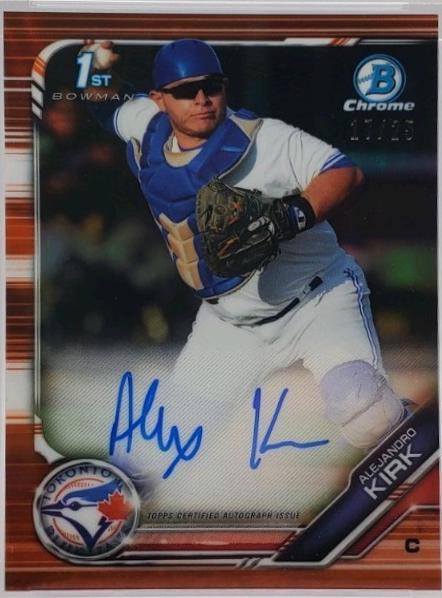 Alejandro Kirk [Orange Refractor] #CPA-AK