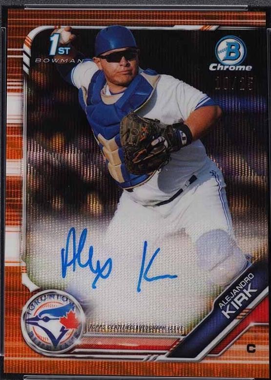 Alejandro Kirk [Orange Wave Refractor] #CPA-AK