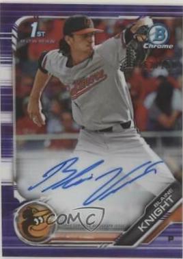 Blaine Knight [Purple Refractor] #CPA-BK