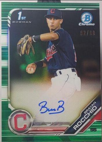Brayan Rocchio [Green Refractor] #CPA-BR