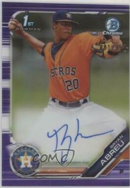 Bryan Abreu [Purple Refractor] #CPA-BA