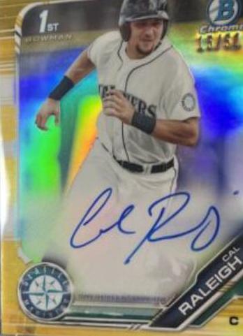Cal Raleigh [Gold Refractor] #CPA-CR