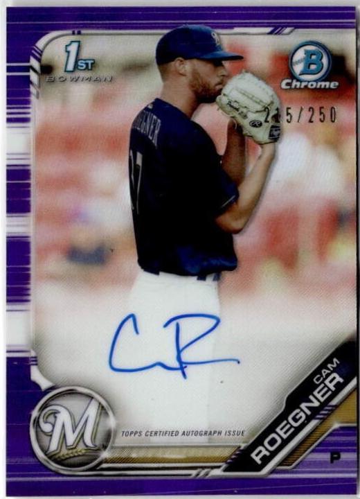 Cam Roegner [Purple Refractor] #CPA-CR