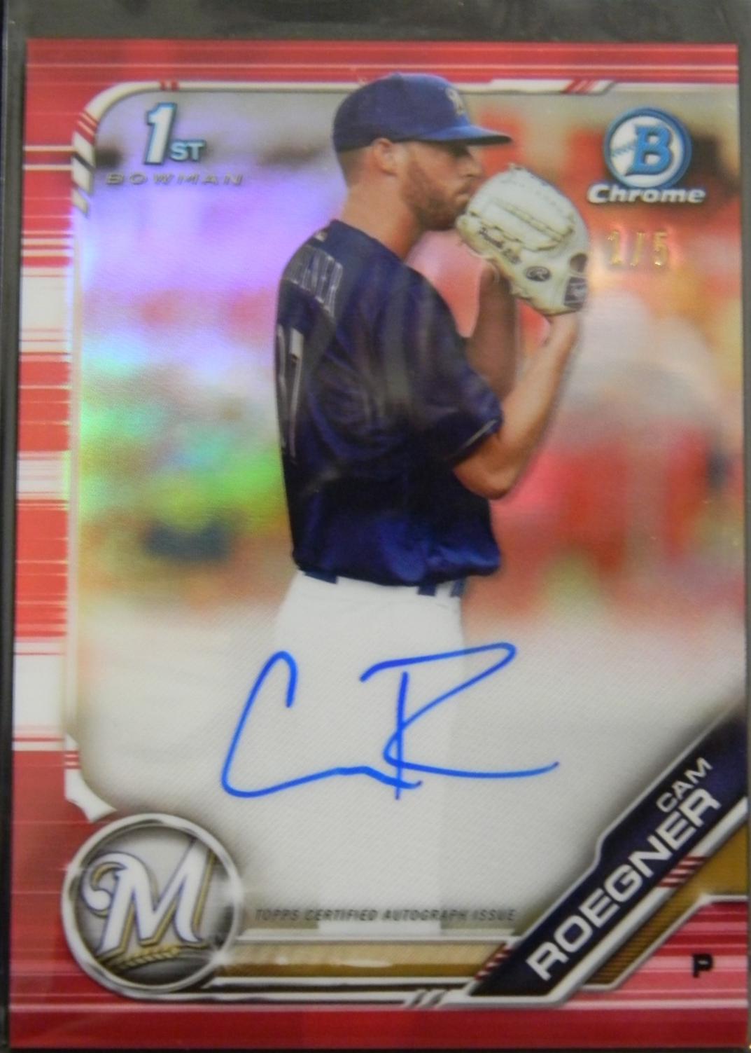 Cam Roegner [Red Refractor] #CPA-CR