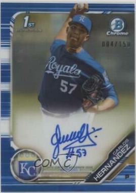 Carlos Hernandez [Blue Refractor] #CPA-CH