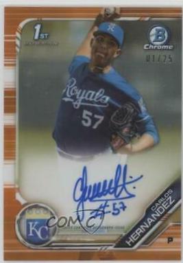 Carlos Hernandez [Orange Refractor] #CPA-CH