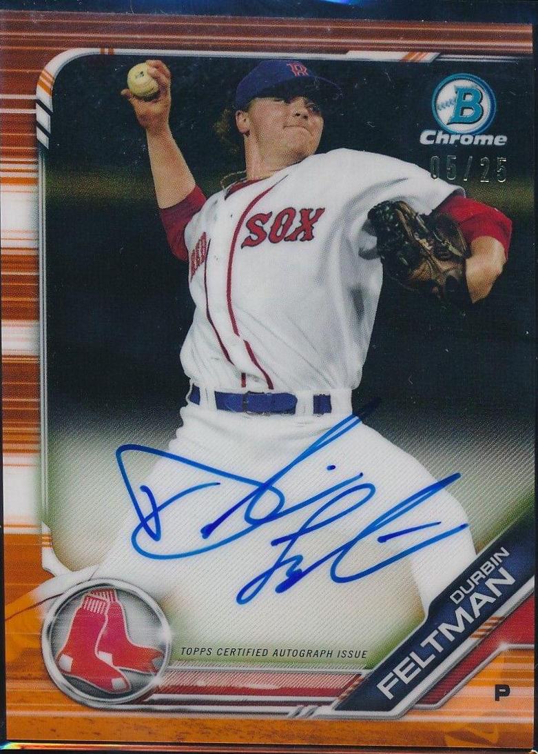 Durbin Feltman [Orange Refractor] #CPA-DF