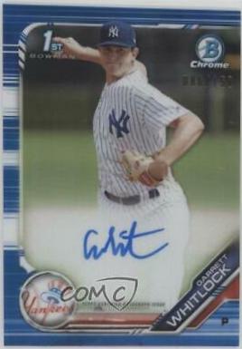 Garrett Whitlock [Blue Refractor] #CPA-GW
