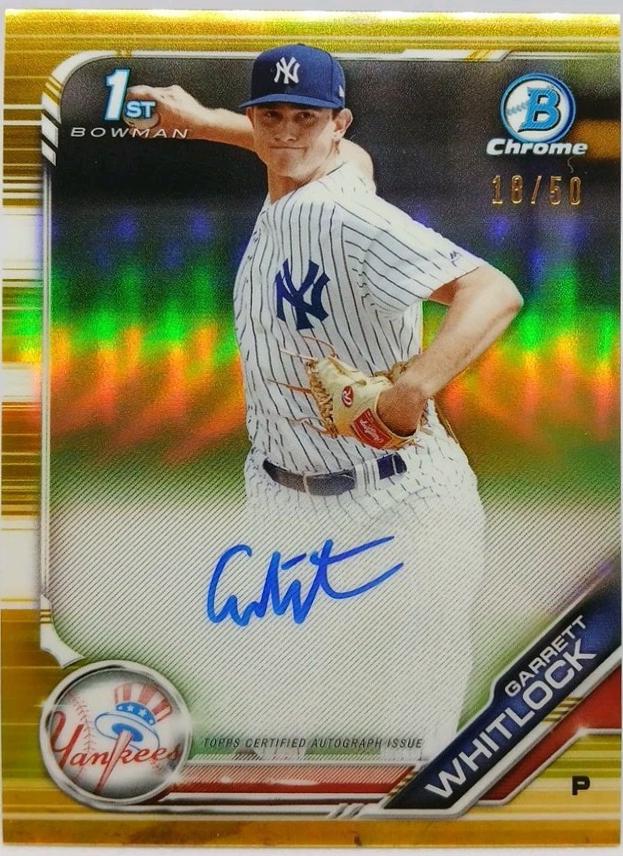 Garrett Whitlock [Gold Shimmer] #CPA-GW