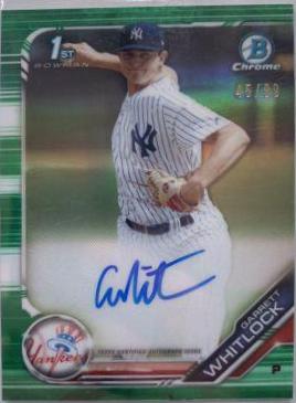 Garrett Whitlock [Green Refractor] #CPA-GW