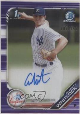 Garrett Whitlock [Purple Refractor] #CPA-GW