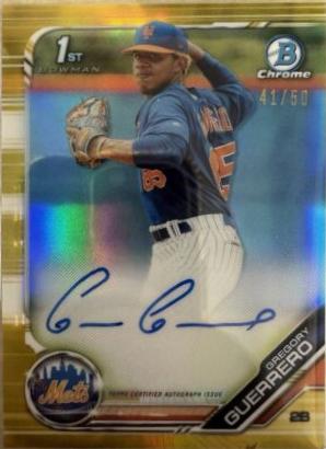 Gregory Guerrero [Gold Refractor] #CPA-GG