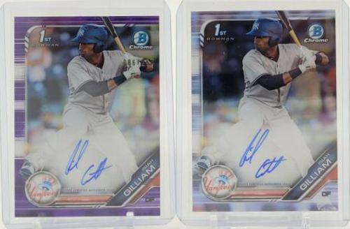 Isiah Gilliam [Purple Refractor] #CPA-IG