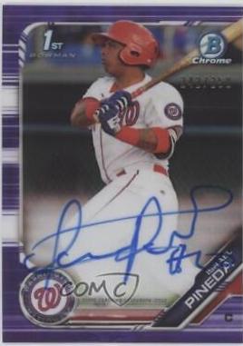 Israel Pineda [Purple Refractor] #CPA-IP