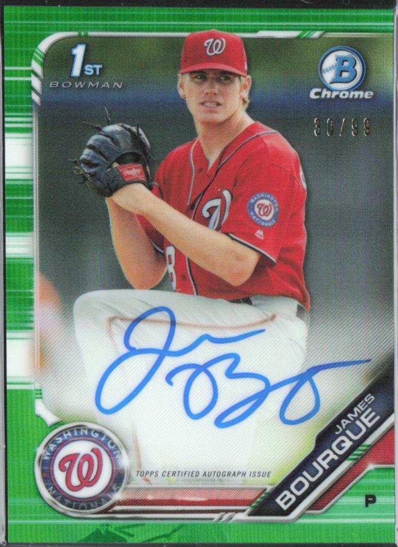 James Bourque [Green Refractor] #CPA-JB