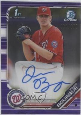 James Bourque [Purple Refractor] #CPA-JB