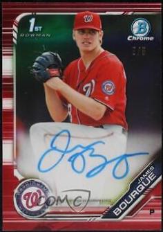 James Bourque [Red Refractor] #CPA-JB