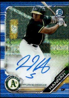 Jameson Hannah [Blue Refractor] #CPA-JHA