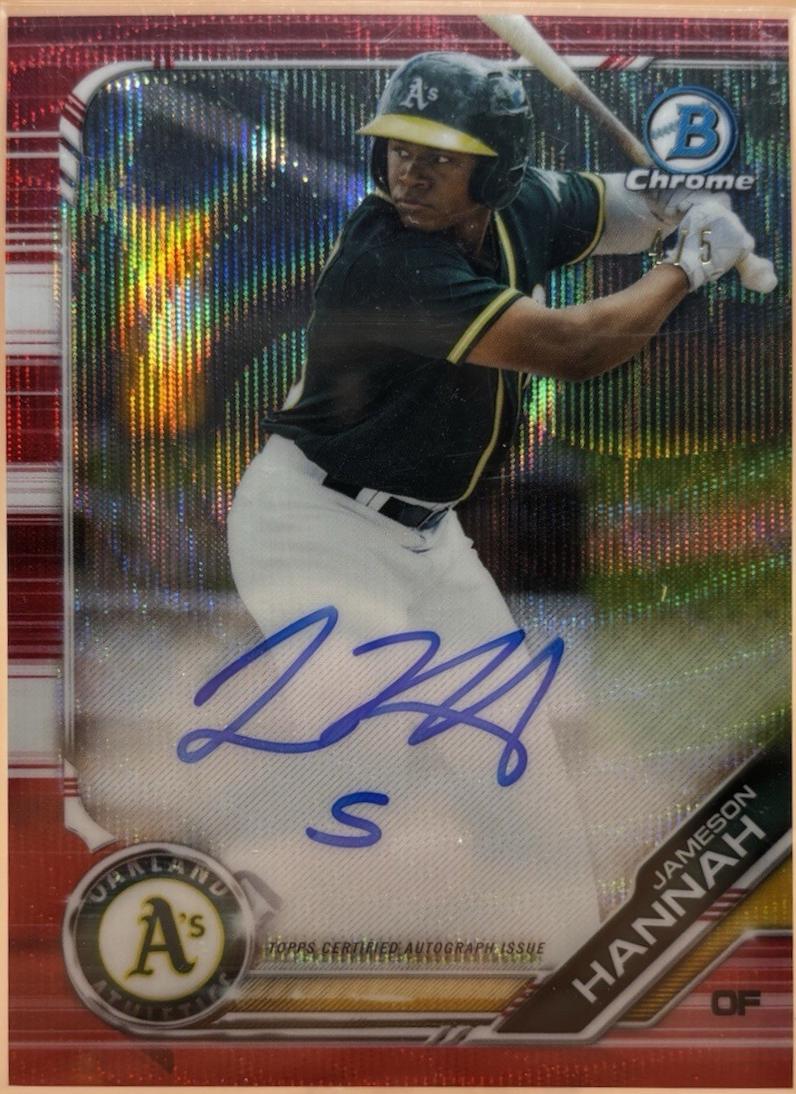 Jameson Hannah [Red Refractor] #CPA-JHA