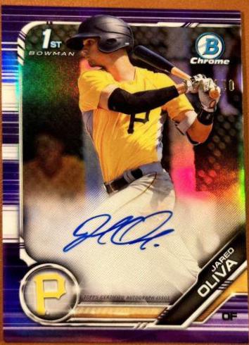 Jared Oliva [Purple Refractor] #CPA-JO
