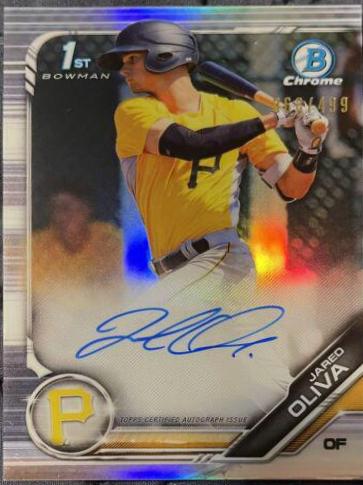 Jared Oliva [Refractor] #CPA-JO