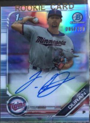 Jhoan Duran [Refractor] #CPA-JDU
