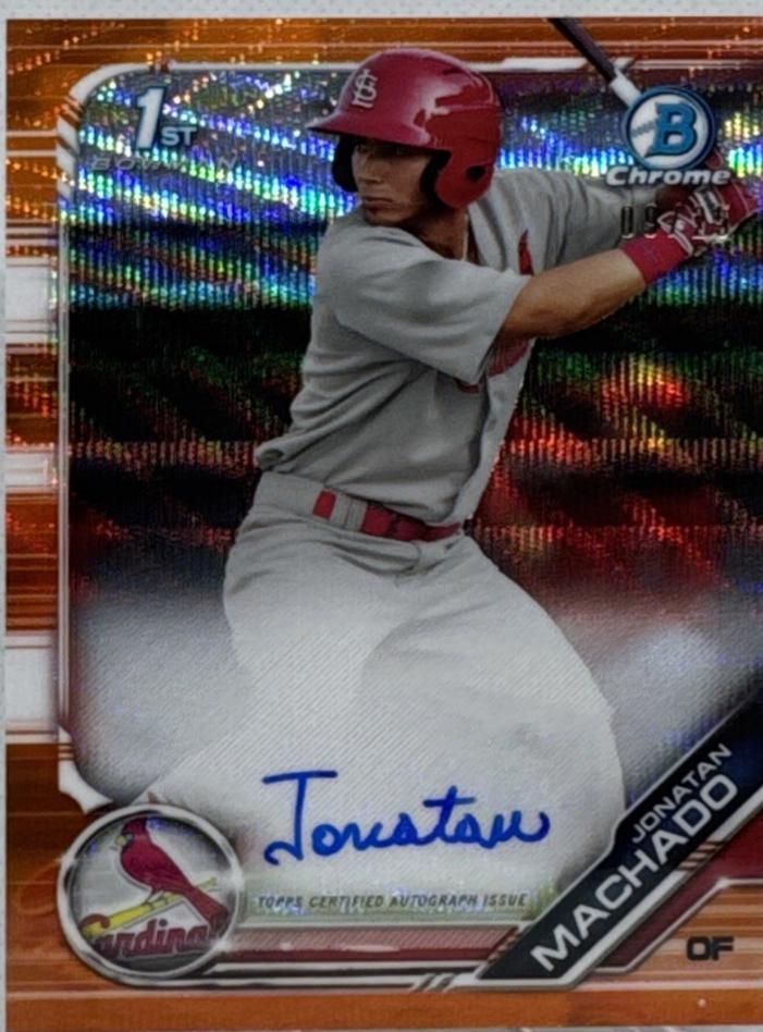 Jonatan Machado [Orange Wave Refractor] #CPA-JM