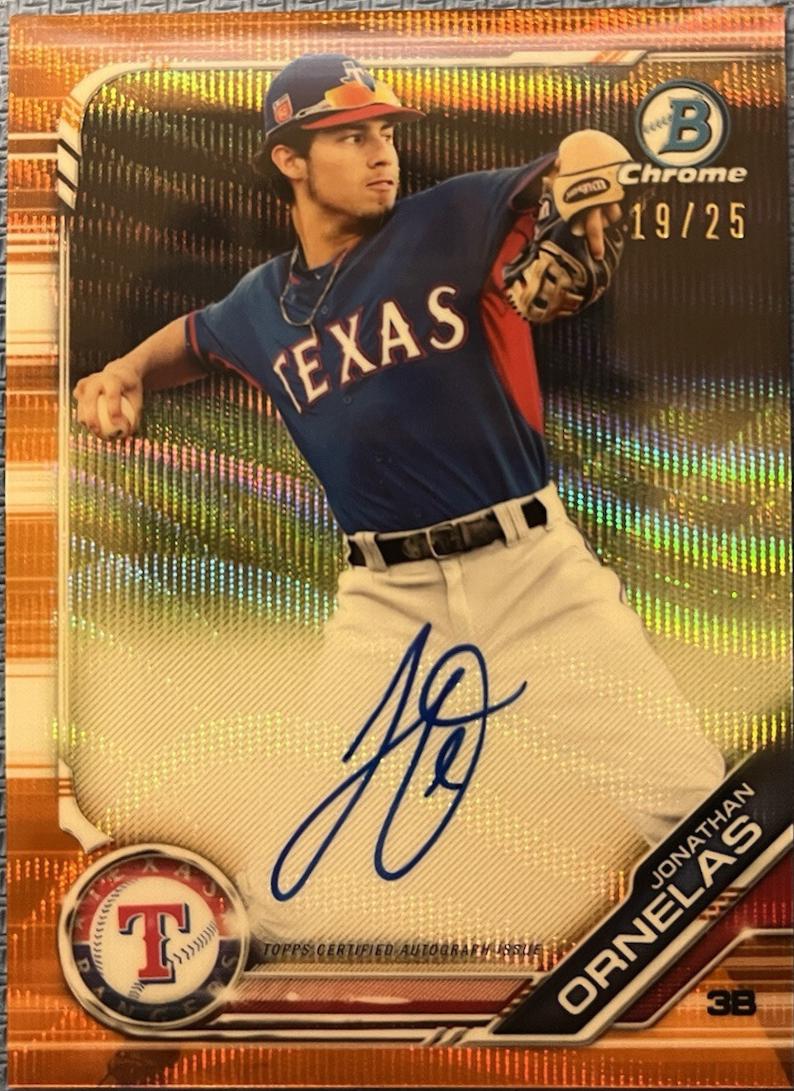 Jonathan Ornelas [Orange Wave Refractor] #CPA-JOR