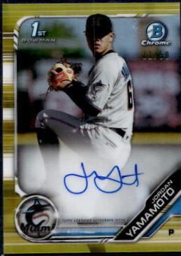 Jordan Yamamoto [Gold Refractor] #CPA-JY