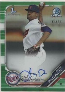 Jorge Alcala [Green Refractor] #CPA-JA