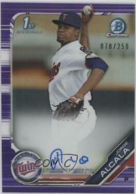 Jorge Alcala [Purple Refractor] #CPA-JA