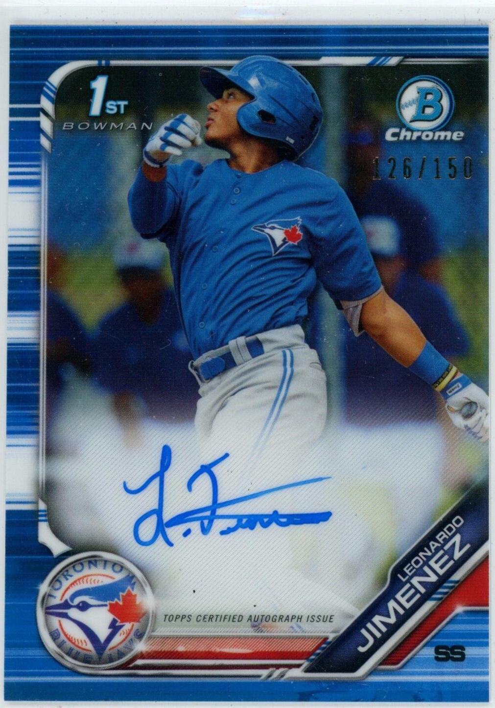 Leonardo Jimenez [Blue Refractor] #CPA-LJ