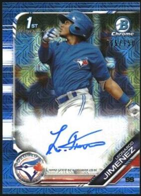 Leonardo Jimenez [Choice Refractor] #CPA-LJ